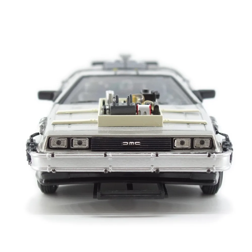 1/24 масштаб литой Back To The Future Модель автомобиля игрушки готовый плеер часть первая