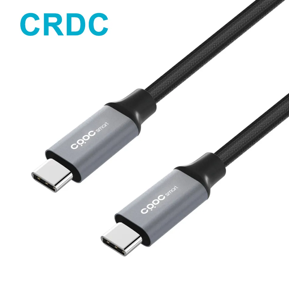 Кабель CRDC USB C Type 1 м/3 3 фута высокоскоростной плетеный нейлоновый кабель с на для
