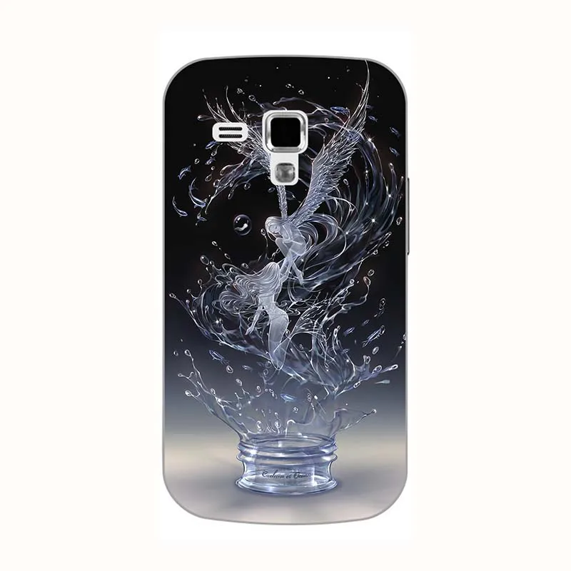 Чехол для samsung Galaxy S Duos GT S7562 GT-S7562 7562 Trend Plus S7580 S7582 GT-S7580 GT-S7582 чехол с принтом кота Совы чехол для телефона - Цвет: A091