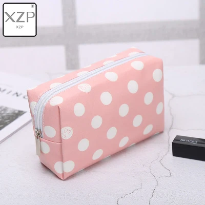 Style 2 XZP дорожная косметичка из искусственной кожи, корейский маленький Органайзер, женская косметичка, косметичка, чехол для макияжа, косметичка, косметичка для хранения - Цвет: Style 2