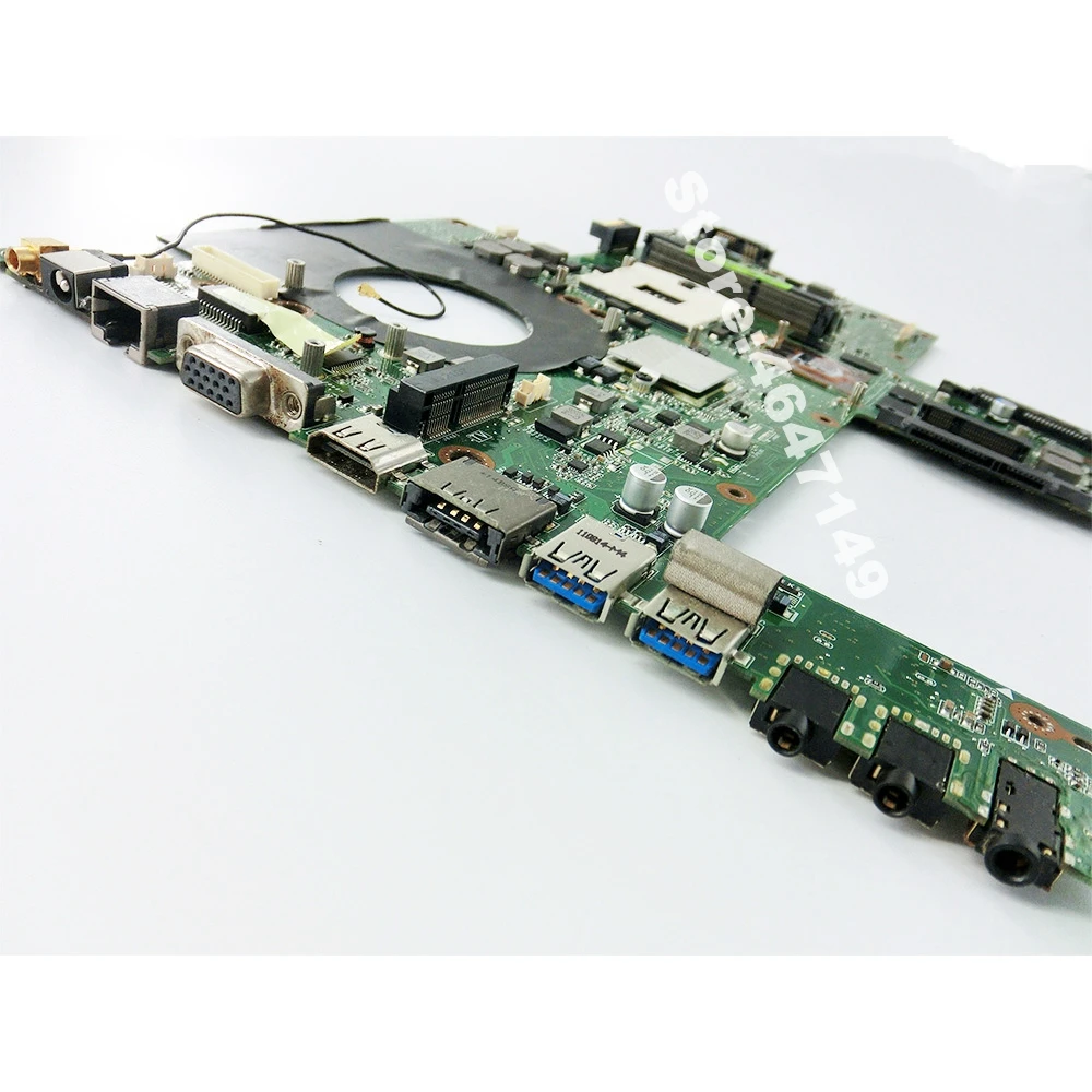 NX90SN HM65 GT540M 2 Гб N12P GS A1 материнская плата REV 0 для ASUS NX90 NX90S DDR3 Материнская ноутбука 100%