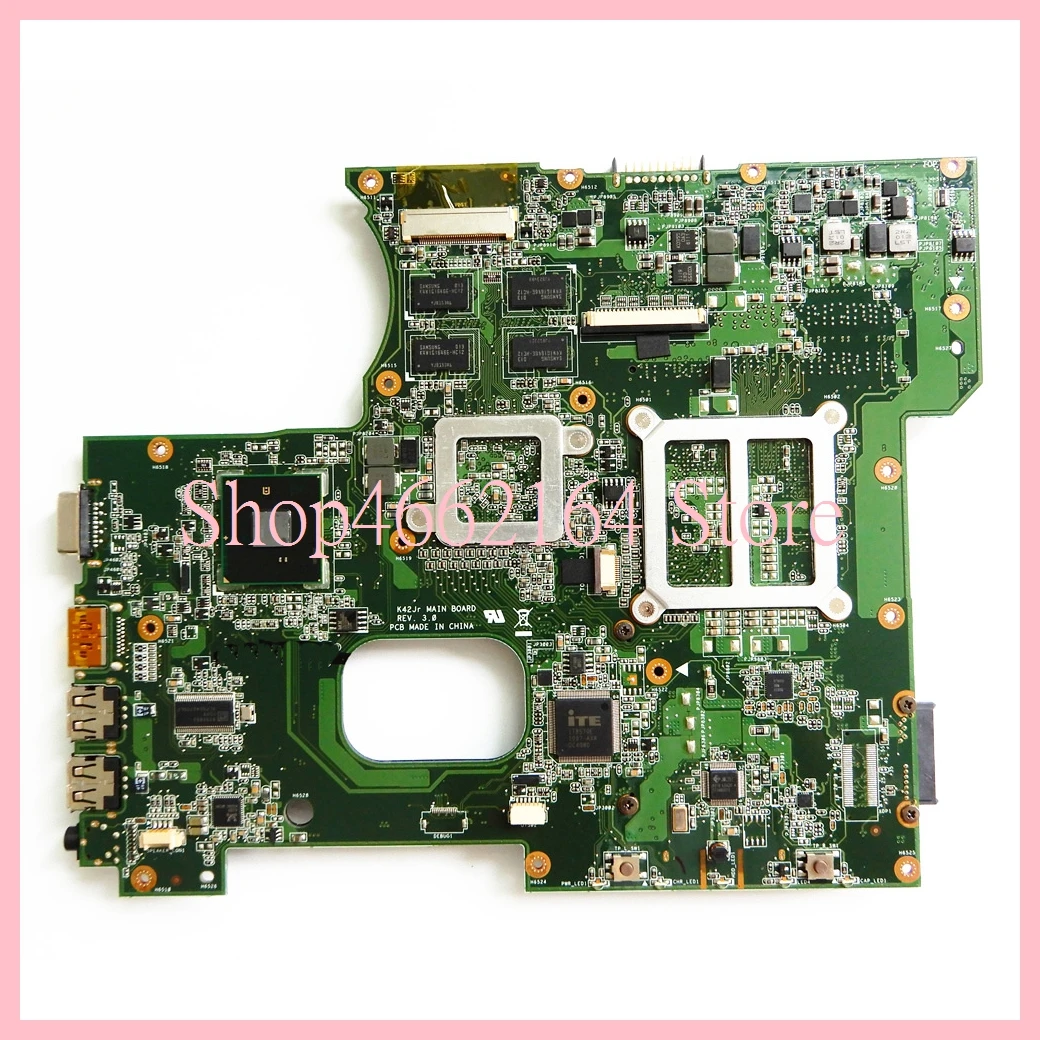 K42JK материнская плата REV3.0 для ASUS 1 ГБ ноутбука A40J K42J X42J A42J K42JR Тест ОК|Материнские