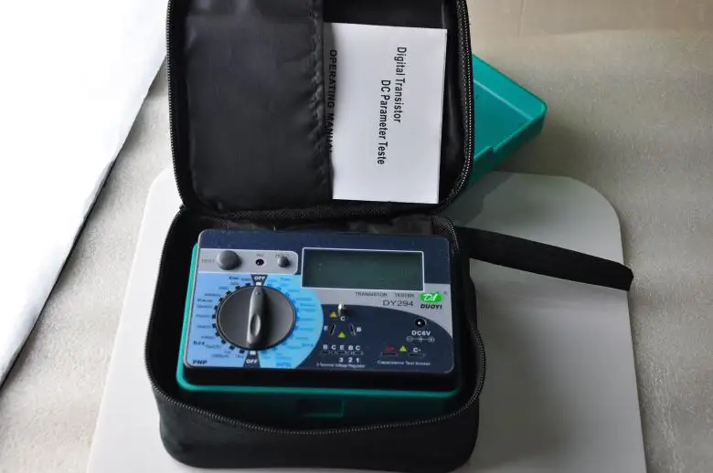 Цифровой транзистор тестер-транзистор DY294 измеритель параметров полупроводника