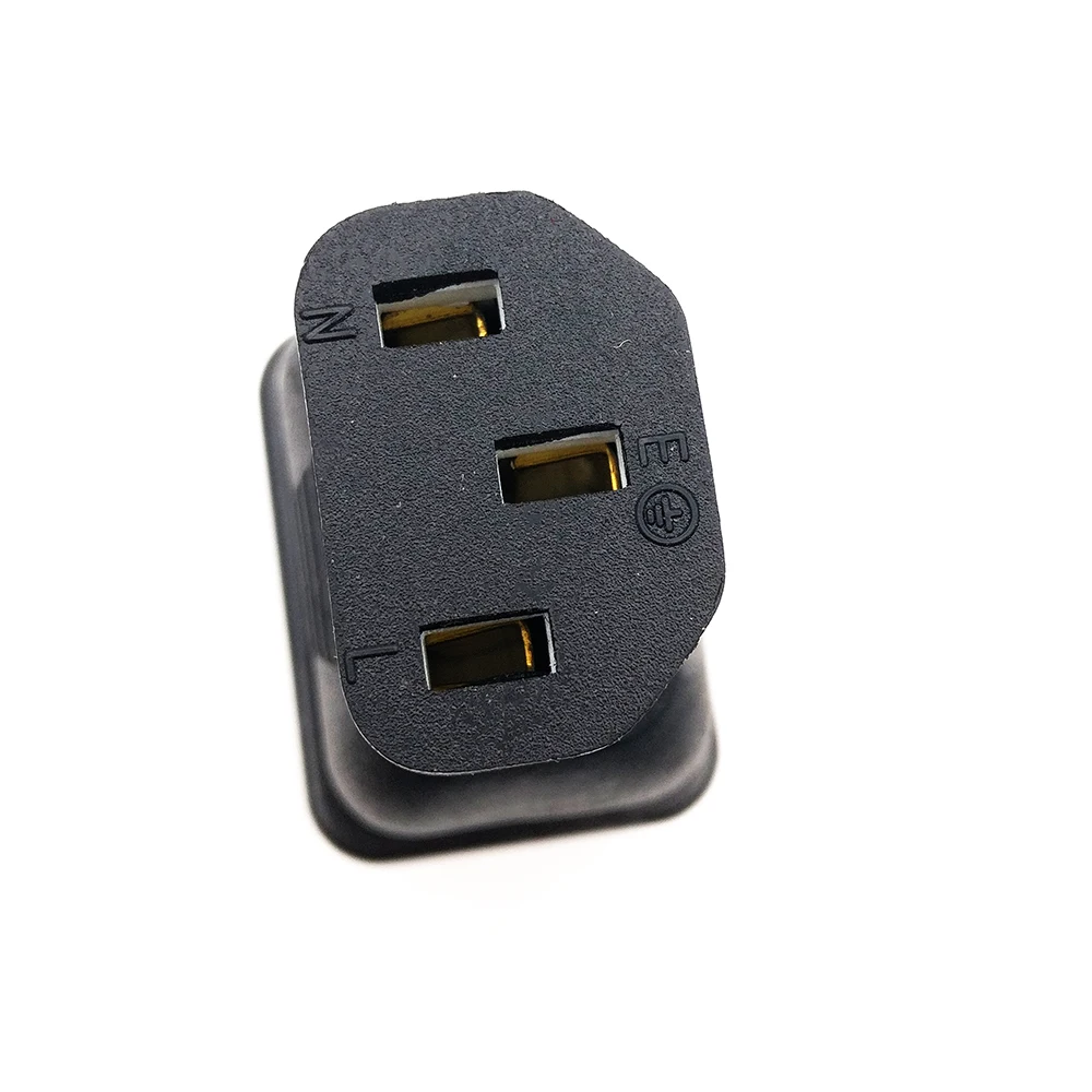 3 контактный адаптер IEC 320 C13 гнездовой к C20 переходник для источника питания