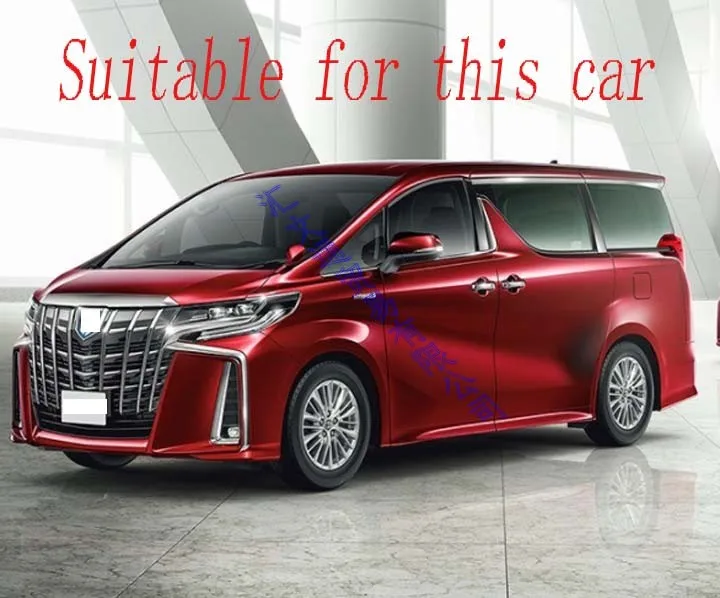 Для 2019 Toyota Sport Edition Alphard AH30 автомобильные аксессуары Нержавеющая сталь Передняя