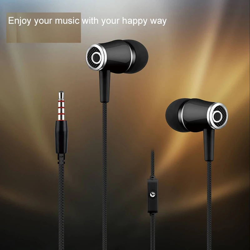 YITEK HQ02 наушники вкладыши стерео гарнитура Hifi басовые для телефона компьютера fone de