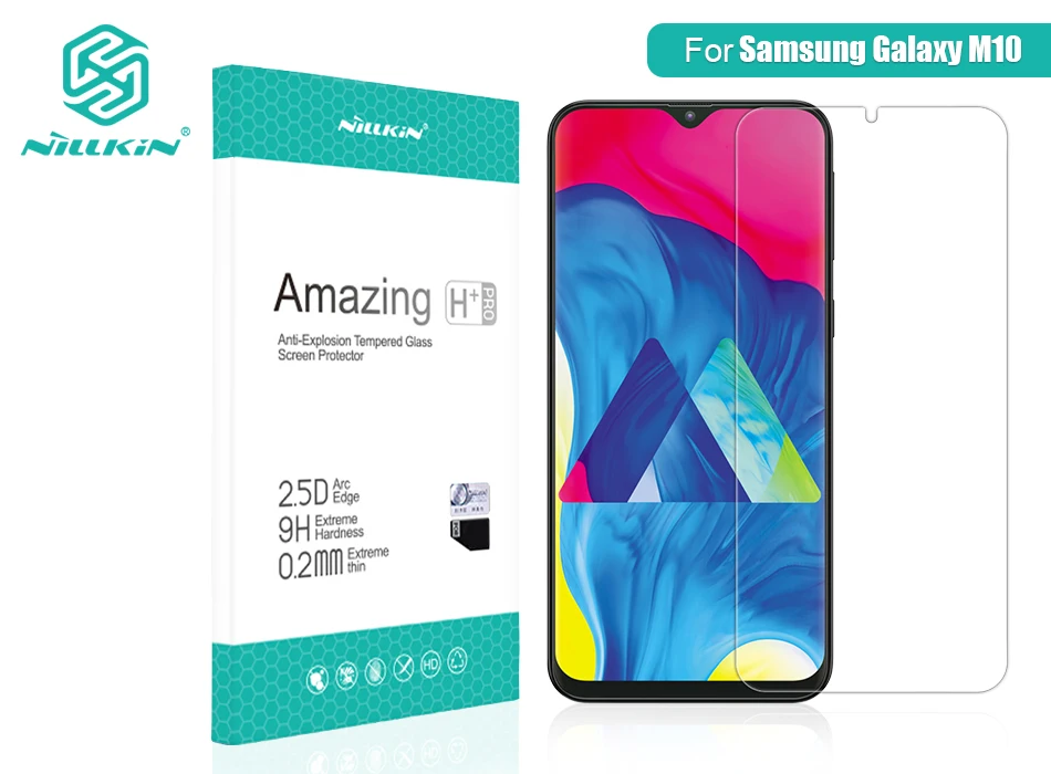 Защитная пленка для экрана samsung Galaxy M10 6,22 ''NILLKIN Amazing H/H+ PRO, закаленное стекло для samsung Galaxy M20/M30