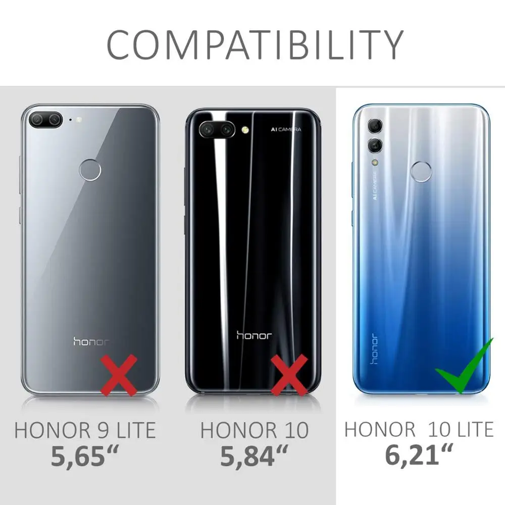 Противоударный амортизационный чехол для телефона huawei Honor 10 10Lite 20i 20 Lite V20 8X Max Enjoy
