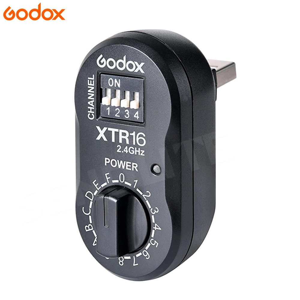 Godox XTR 16 флэш приемник 2 4 г Беспроводной X система чтобы X1T C N XT передатчик триггера