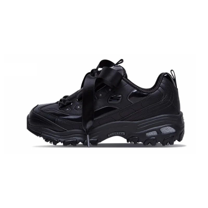 Skechers/Женская обувь; D'lites; повседневная обувь на платформе для женщин; женская обувь на платформе; кроссовки; zapatillas mujer; 11976-WGD - Цвет: 11976-BBK