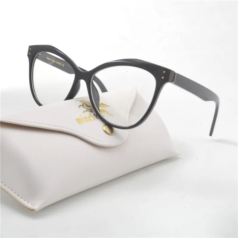 Женские очки с оправой &quotКошка&quot MINCL винтажные для близорукости прозрачными