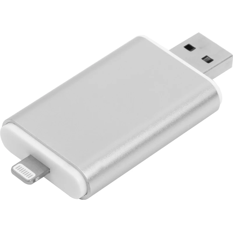 Snowkids i-Drive Расширьте флэш-диск 16 ГБ 32 ГБ для Lightning-USB для iPhone Memory Stick для iPad встроенный аккумулятор 200мА Li