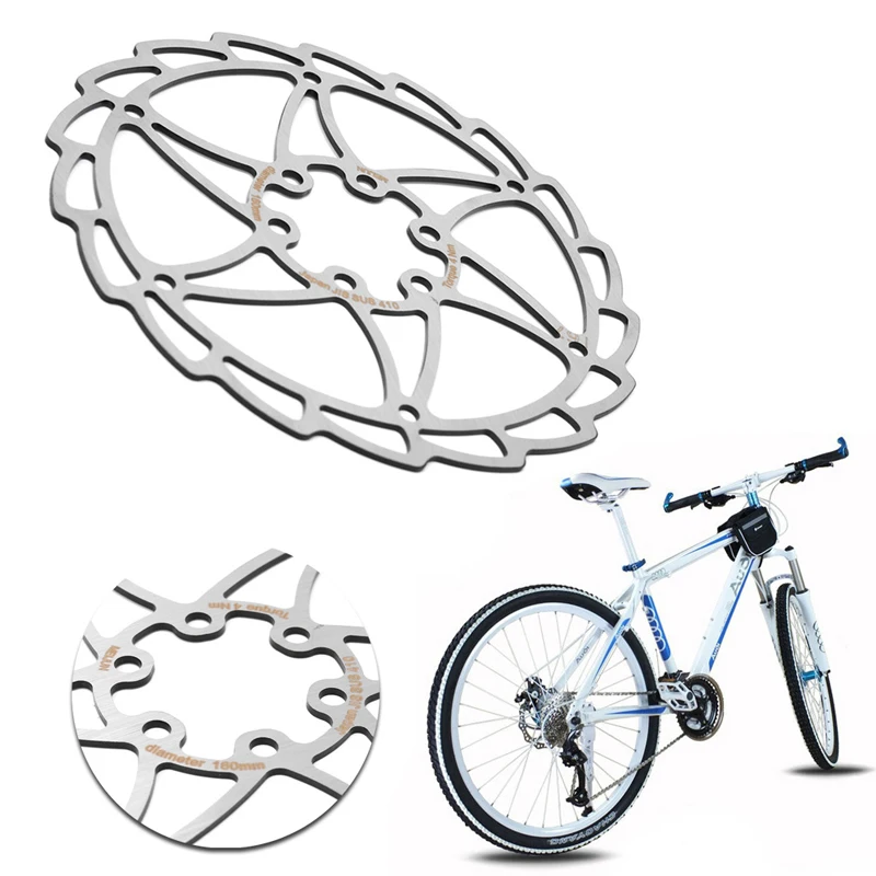 160 мм нержавеющая сталь MTB велосипед дисковый тормоз ротор Горный Дорожный велосипед запчасти для велосипеда