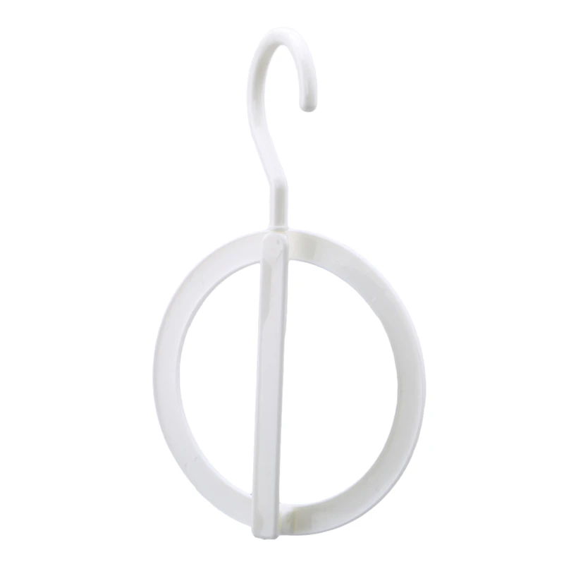 Высококачественная вешалка для хранения шарфов органайзер с круглыми кольцами