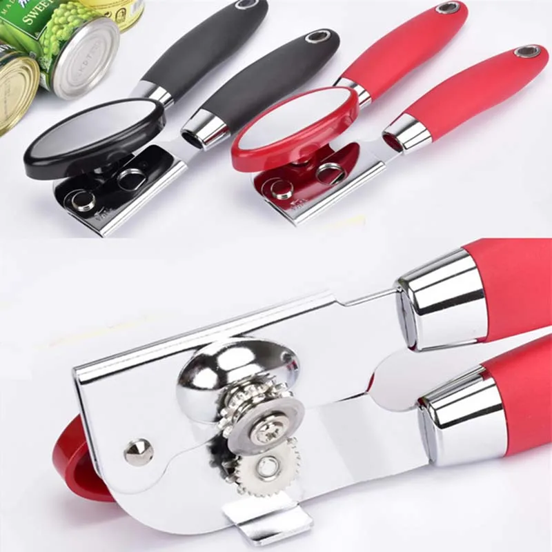 

Professional Safety Stainless Steel Strong Manual Can Tin Opener KGQ001-8
