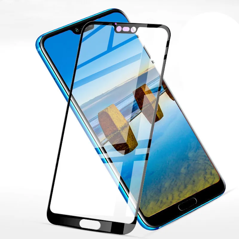 Закаленное стекло с полным покрытием для Huawei P20 Lite Mate 10 Pro P10 Plus P Smart Honor 9 7x защита