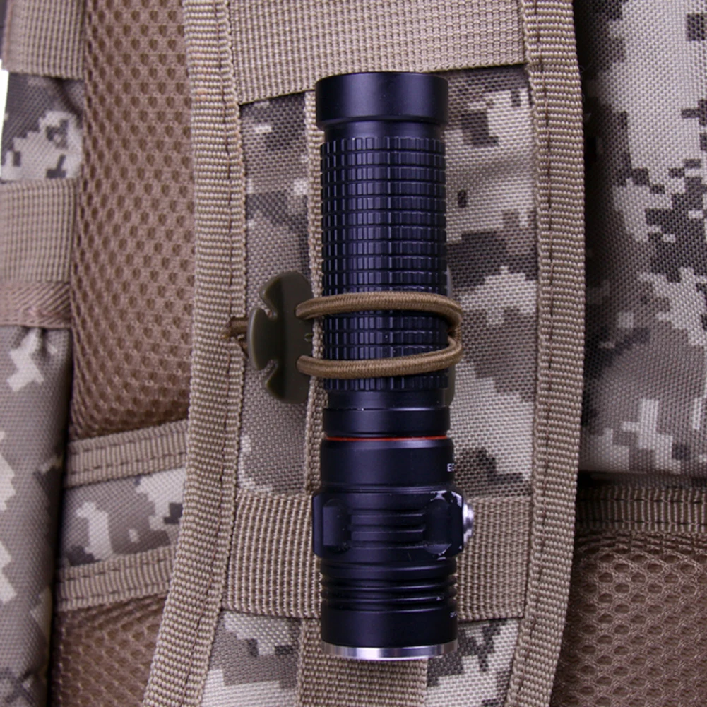 EDC Gear 2 шт./лот Molle рюкзак карабин инструмент эластичная веревка тесьма Пряжка