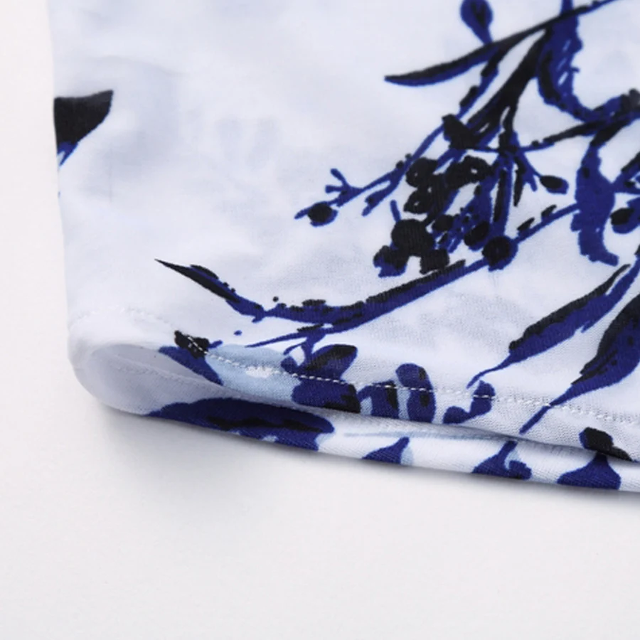 Рубашка мужская с принтом коротким рукавом тонкая высокого качества