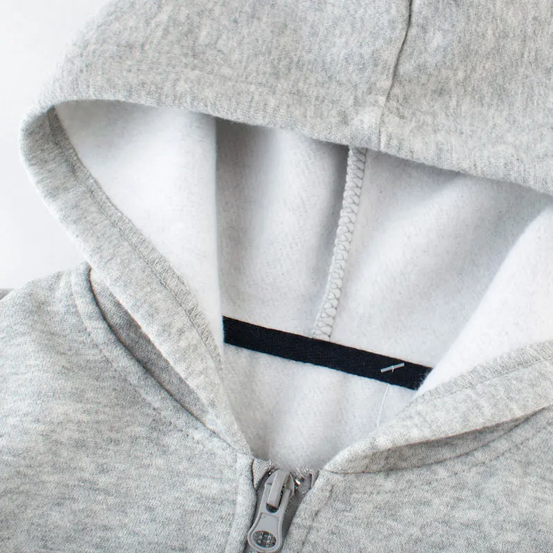 2019 Spring New Boy Sports Jacket Thin Casual With Hooded Collar Children's Coat Kids Outwear Cotton Fleece Zipper Tops |