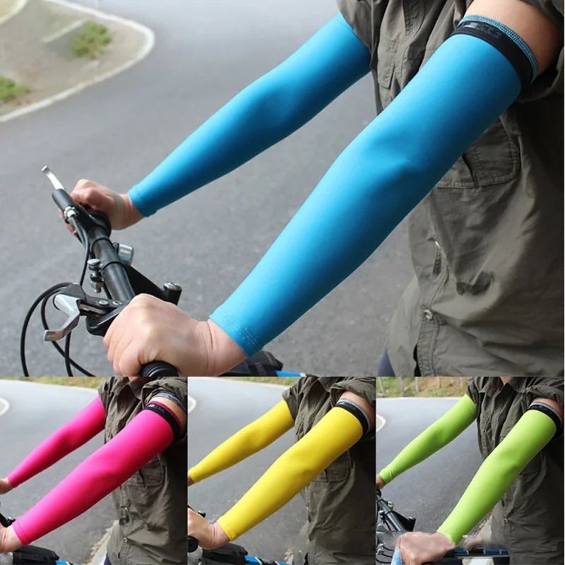 

Solid color sunscreen cuff outdoor fishing riding golf sports arm sleeve