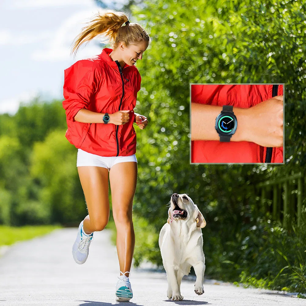 6 шт. Набор сменных наручных часов для Samsung Gear Sport/Samsung S2 Classic/Garmin Vivoactive 3/Amazfit