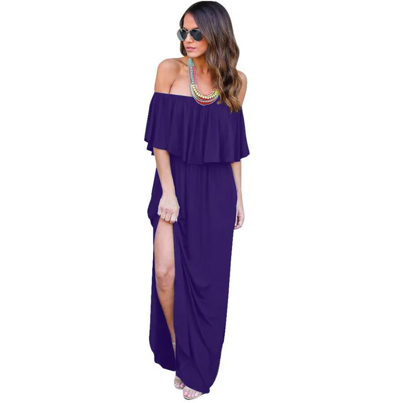 Женское платье с открытыми плечами Weoneit летнее для беременных 2019|Платья| |