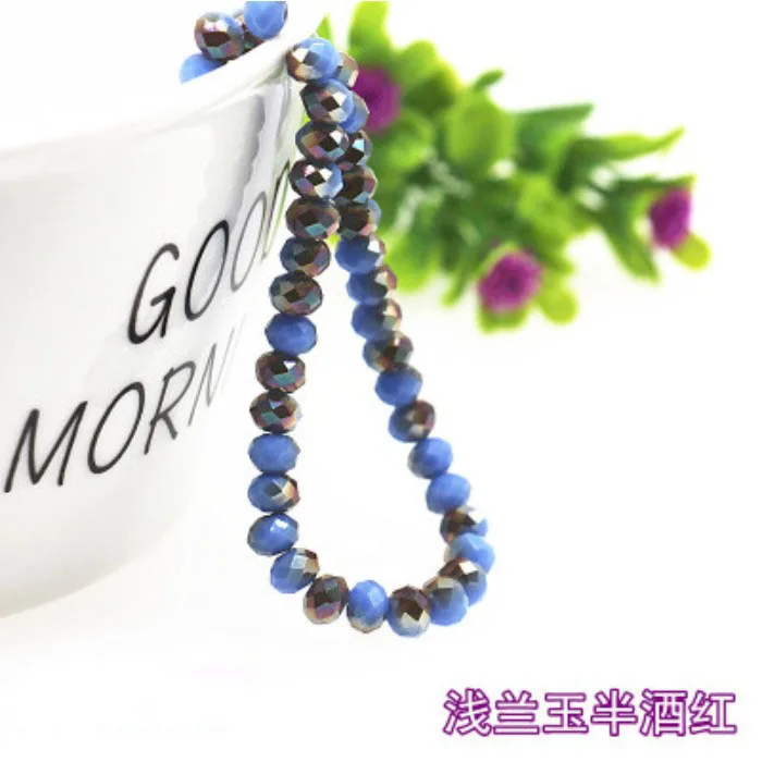 Free shipping multi color 1mm 1980PCS Bicone crystal beads Cut Faceted Round Glass Beads bracelet necklace Jewelry Making DIY | Украшения и