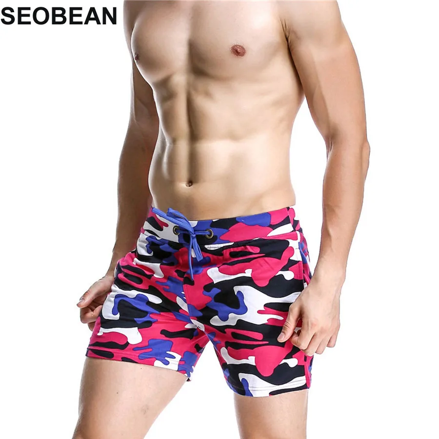 2 шт. Камуфляж Пляж Боксер Для мужчин Купальники для малышек Шорты женщин