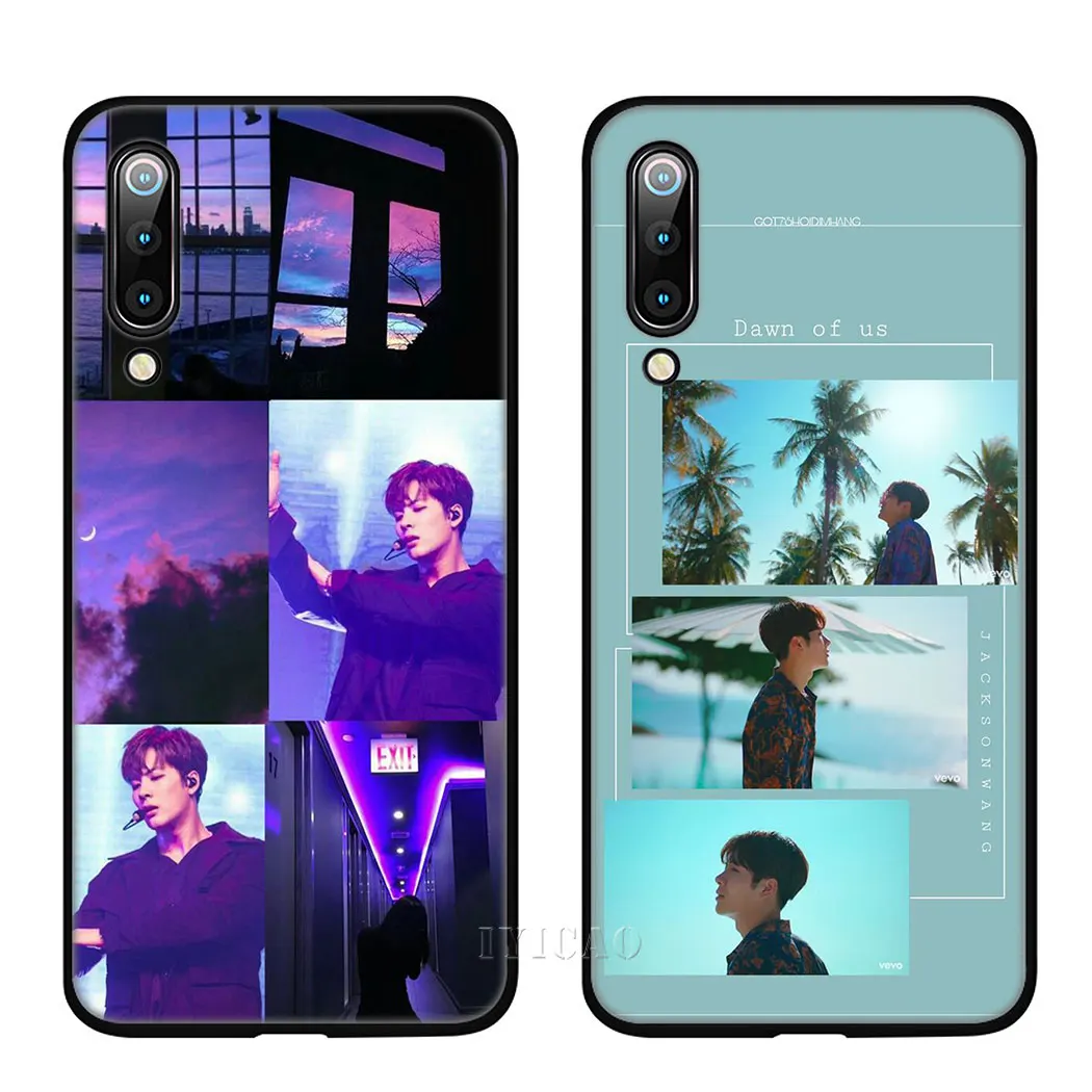 IYICAO GOT7 Джексон Ван мягкий чехол для Xiaomi Mi на возраст 6 8 9 SE A1 A2 Lite F1 9T A3 Pro CC9E CC9 макс 3