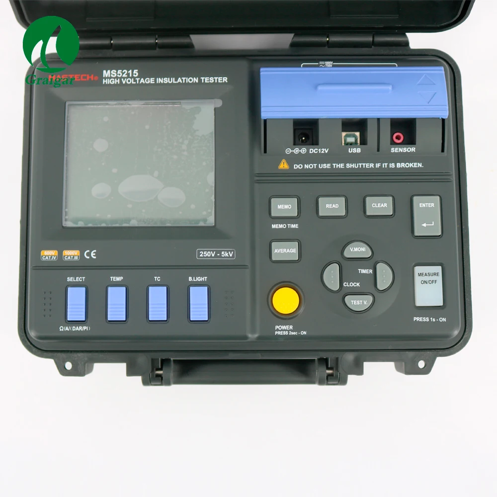 

Brand new MASTECH MS5215 High Voltage Digital Insulation Tester