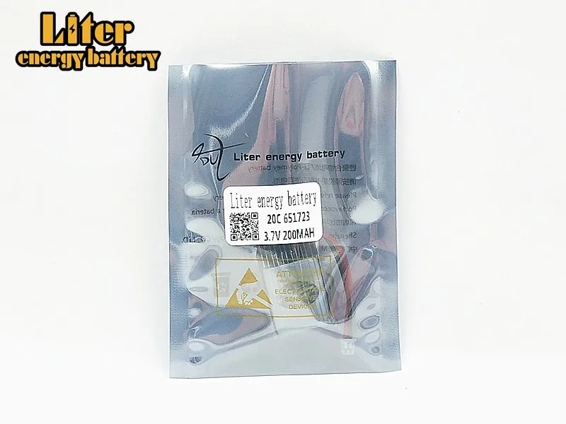3 7 v 200mah 651723 H20 RC Quadcopter запасные части LIPO батарея оригинал 10 шт bateria h20 оптовая