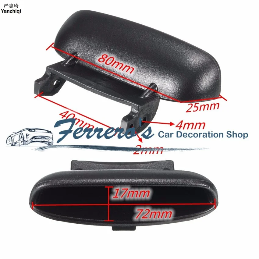Кожаная Центральная консоль подлокотник крышка замок подходит для Honda Civic 2006 2007