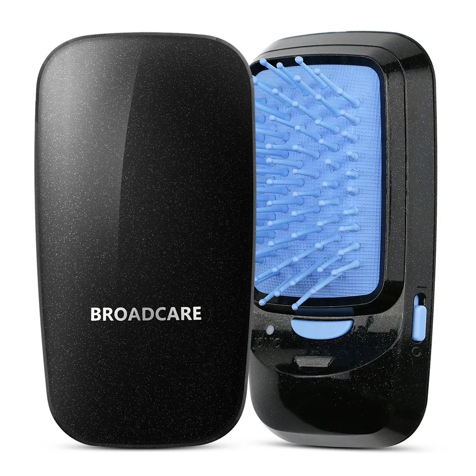 2017 Broadcare Профессиональный Анион расчесывание завивают без волос гребень Моды