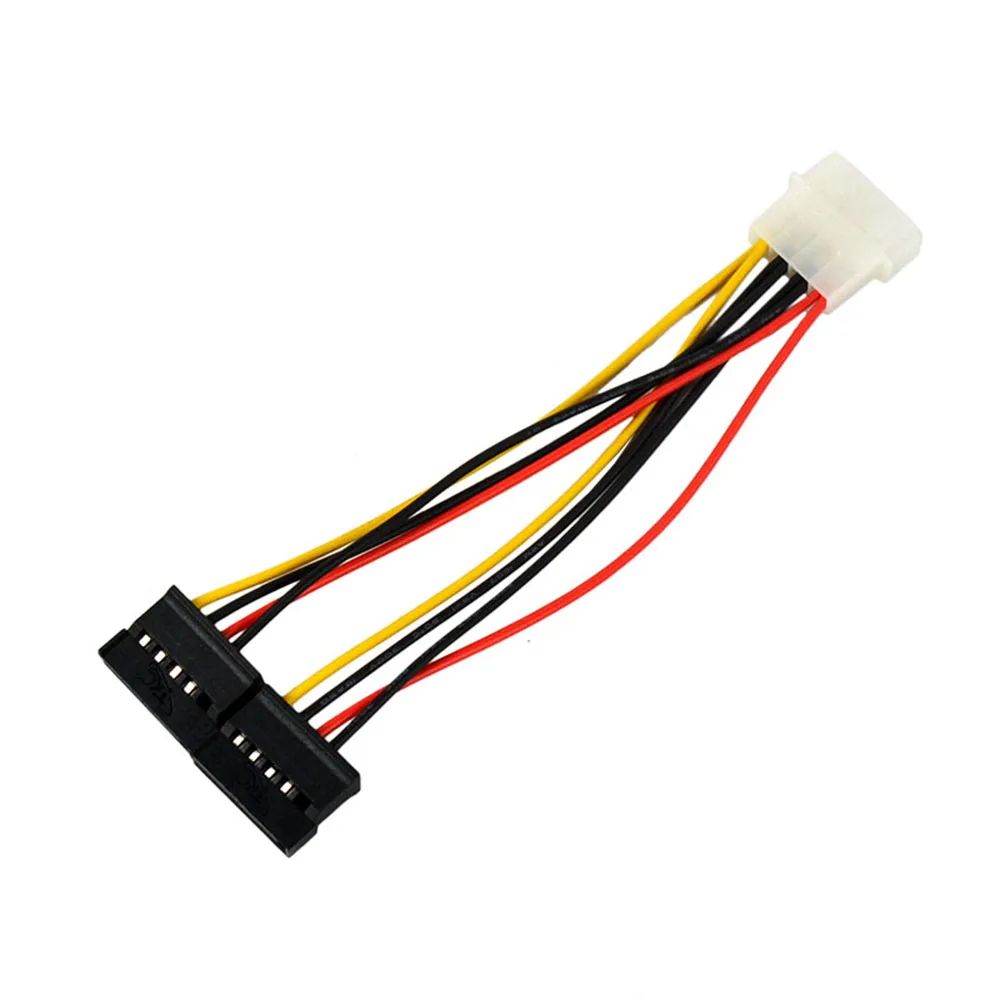 1 шт. 4 Булавки SATA 2 15 IDE ATA Y Splitter конвертер molex HDD Мощность кабель адаптер