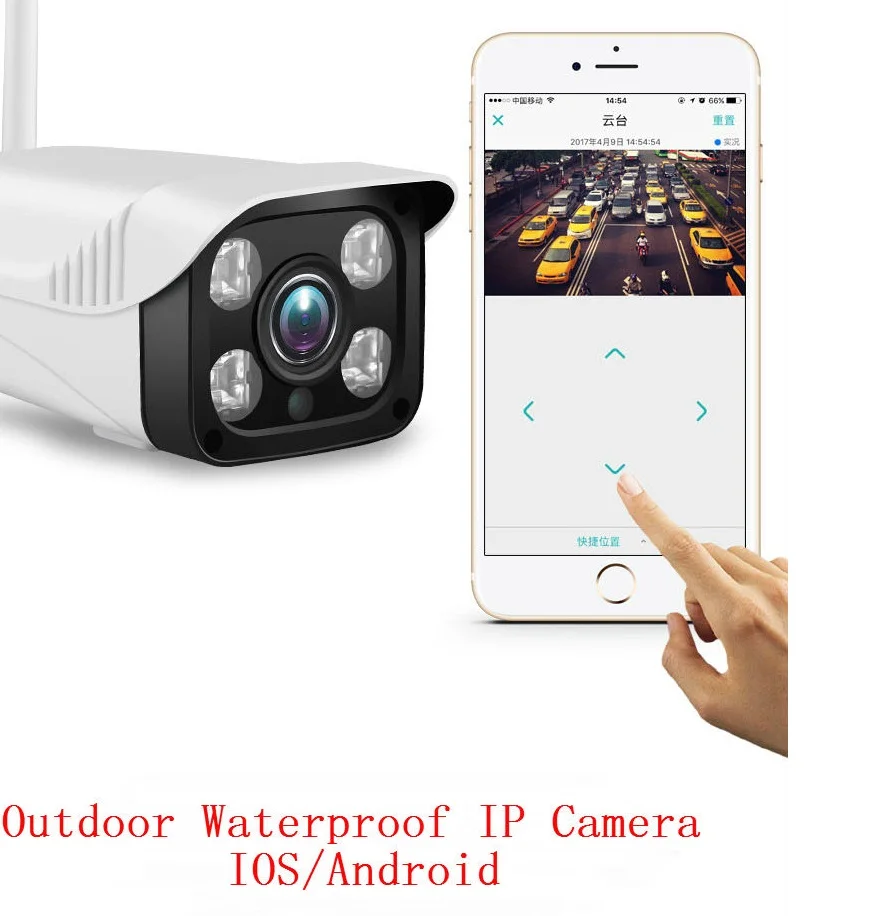 SmartYIBA 720P IP камера 360 градусов видеонаблюдения управление через приложение Wi Fi 1 МП
