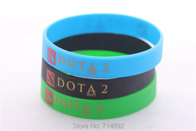 1000 шт./лот DOTA 2 логотип браслет Dota силиконовый бесплатно Fedex|dota 2|bracelet freebracelet dota |