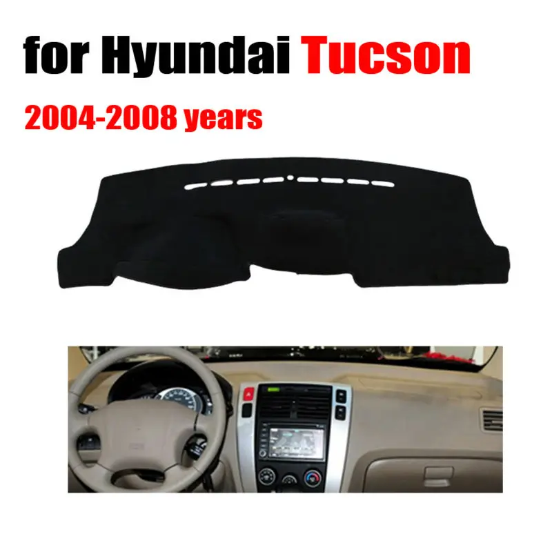 Бесплатная доставка! Чехлы для приборной панели автомобиля коврик Hyundai Tucson 2004 2008