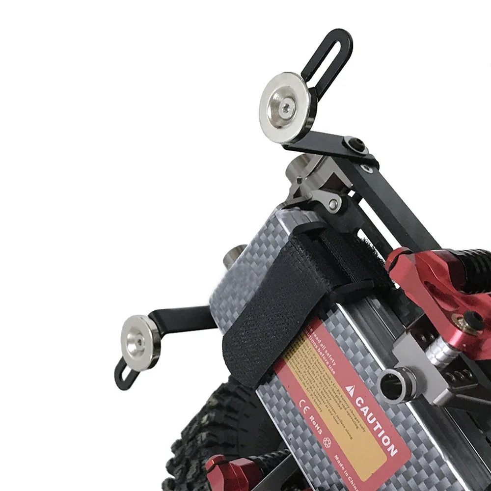 4 шт. RC Corpo Shell Carro de Montagem Metal L Suporte com lma para 1:10 Crawler Axial SCX10 90046 D90|Детали и аксессуары| |