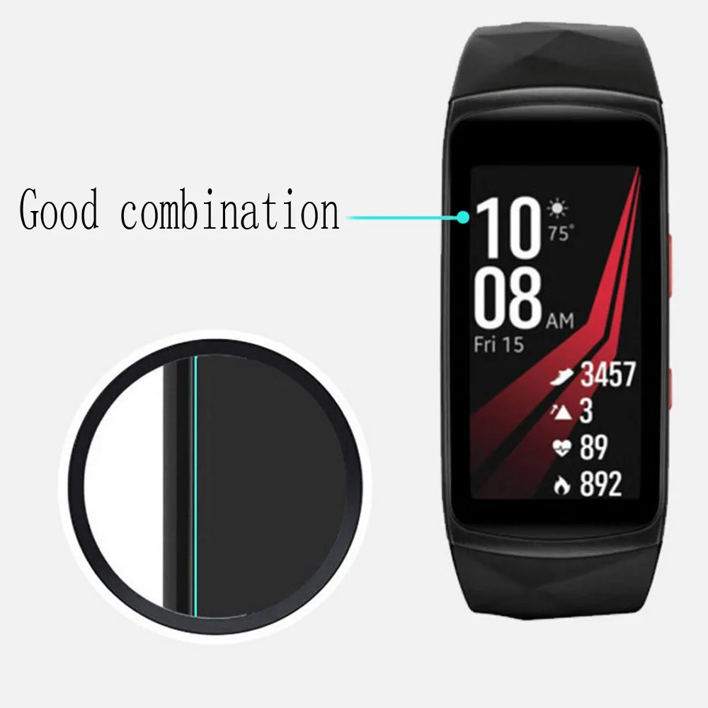 Защитная пленка для смарт браслета 3 шт. Samsung Galaxy Gear Fit2 Pro Fit 2 HD защита ультратонкая