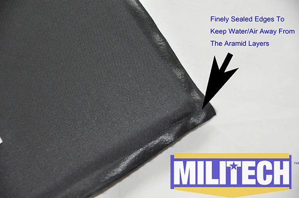 Пуленепробиваемая пуленепробиваемая пластина MILITECH NIJ Level 3A &amp 0101 07 HG2 6 &quotx 6&quot
