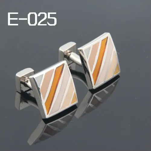 

Men's Accessories Fashion Cufflinks FREE SHIPPING:High Quality Cufflinks For Men ENAMEL 2013Cuff Links E-025 Wholesales