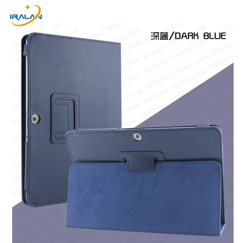 Кожаный чехол книжка с откидной подставкой для Samsung Galaxy Tab 2 10 1 P5100 P5110 P7500 P7510