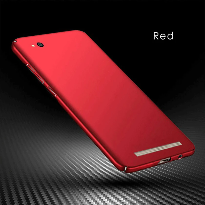 Жесткий пластиковый Чехол для Xiaomi Redmi 4A 5A Роскошный Матовый ультратонкий чехол