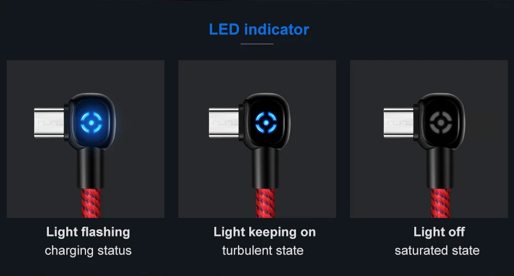 Mcdodo Micro USB кабель 2A Быстрая зарядка для samsung huawei Xiaomi автоматическое отключение данных USB кабель Andriod телефон светодиодный Micro USB кабель