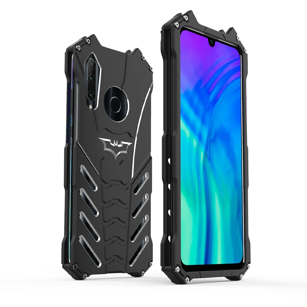 Алюминиевый армированный чехол с рисунком летучей мыши для Huawei Honor V30 Pro V20 V10 V9 10 20i