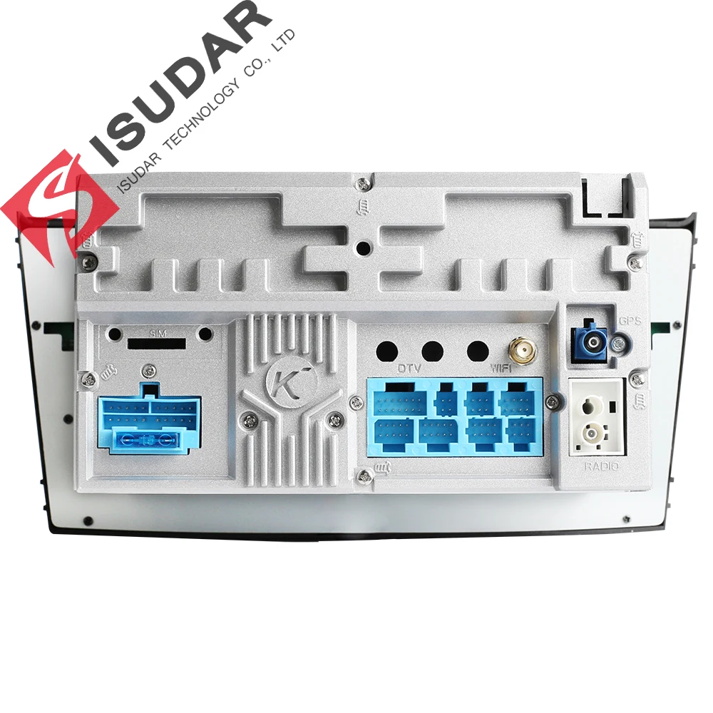 Isudar Автомагнитола 2 Din с 7 Дюймовым Экраном на Android 8.0 Для