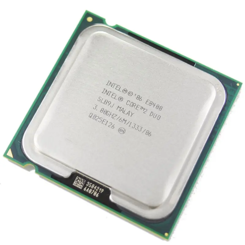 100% рабочий процессор Intel Core 2 Duo E8400 3 0 ГГц 6 Мб 1333 МГц двухъядерный Socket 775|core duo|intel core