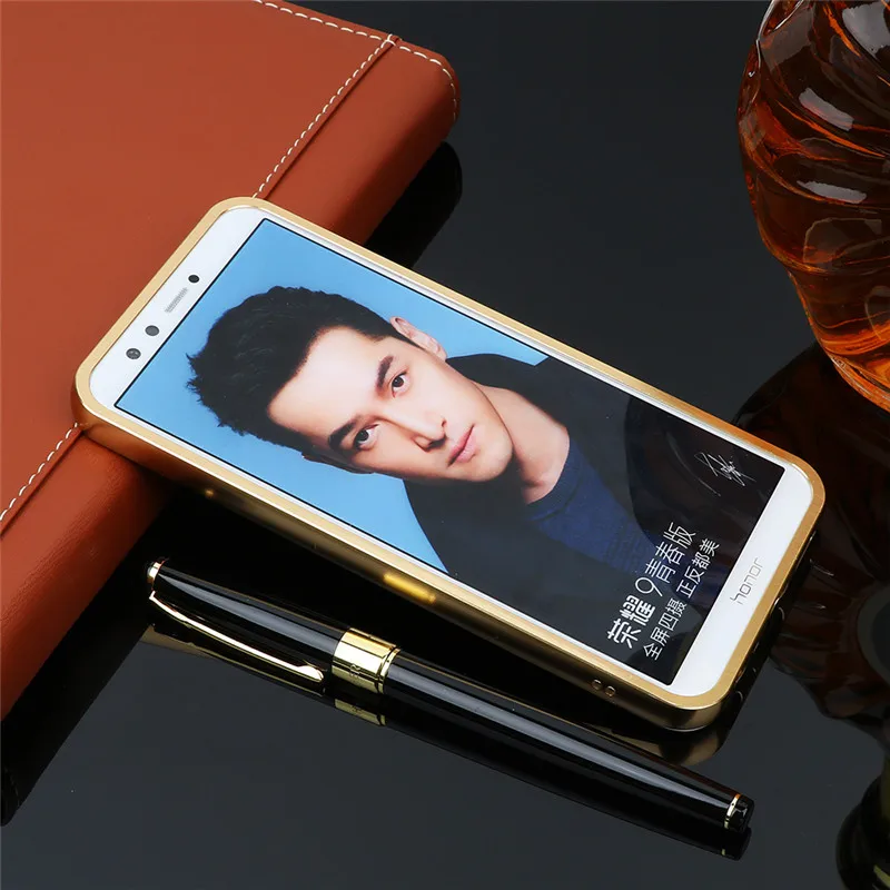 Роскошный зеркальный чехол чехлы для Huawei Honor 9 lite телефонов жесткий пластиковый в