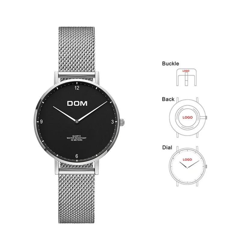 Индивидуальные свой собственный бренд мужские часы топ роскошный модный