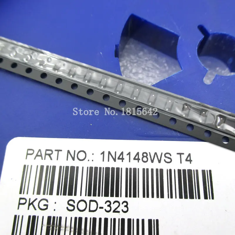 

100PCS 1N4148 SMD 0805 SOD-323 Switching Diode 1N4148WS IN4148 T4